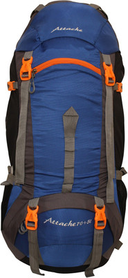 

Attache 1026R Hiking Backpack (Royal Blue) With Rain Cover Rucksack - 75 L(Blue, Grey)
