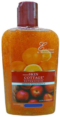 

Premium Skin Cottage Orange Peach Essence | Body Bath Care + Exfoliator | Protects | Nourishes Scrub(360 ml)