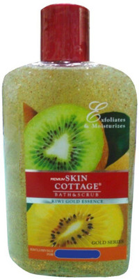 

Premium Skin Cottage Kiwi Gold Essence | Body Bath Care + Exfoliator | Protects | Nourishes Scrub(360 ml)