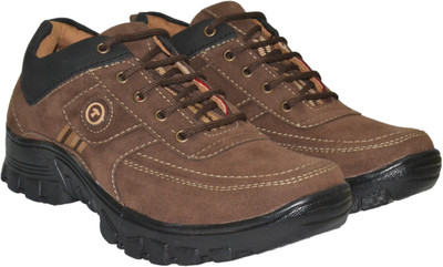 

Tumbler Suede Leather Big Size Boots For Men(Brown