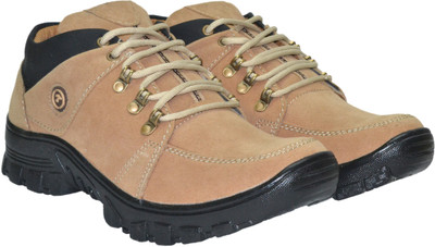 

Tumbler Suede Leather Big Size Boots For Men(Khaki, Chiku