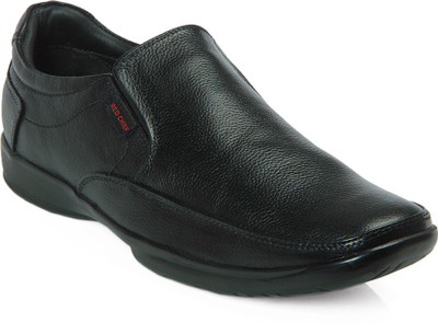 15% OFF on Red Chief Black Corporate Casuals For Men(Black) 15% OFF on Red Chief Black Corporate Casuals For Men(Black)