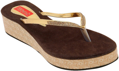 

Footrendz Slip On For Women(Brown