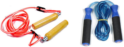 

GB Double Freestyle Skipping Rope(Multicolor, Length: 320 cm)
