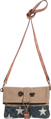 

Mona B Girls Casual Multicolor Canvas Sling Bag