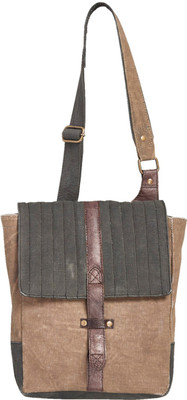 

Mona B Men Casual Multicolor Canvas Sling Bag
