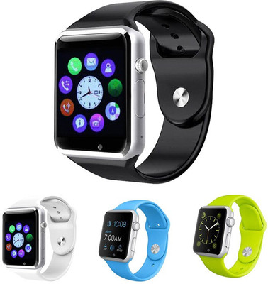 

Magic A1 Smart Wrist Watch Bluetooth Waterproof Smartwatch(Black Strap Regular)