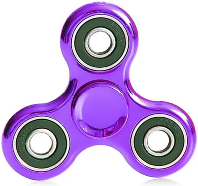 

Jyots Superior Quality Chrome Finish Fidget Hand Spinner(Purple)