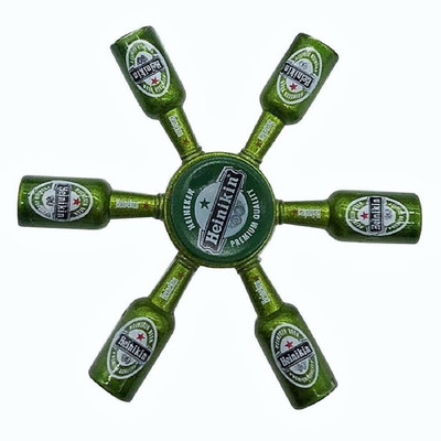 

Darling Toys Bottle Metal Hand Spinner Fidget Stress Reducer Anti Anxiety for Children / Adults (Multicolor)(Multicolor)