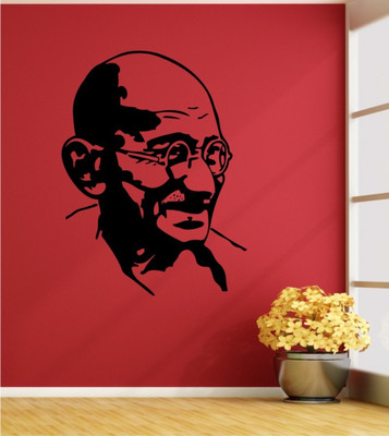 

Wall Guru  Home Décor wall Sticker Sticker(Pack of 1, Black