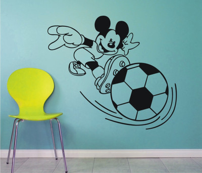 

Wall Guru  Home Décor wall Sticker Sticker(Pack of 1, Black