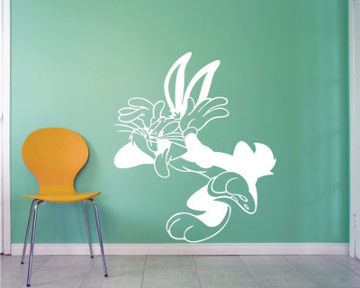 

Wall Guru  Home Décor wall Sticker Sticker(Pack of 1, White