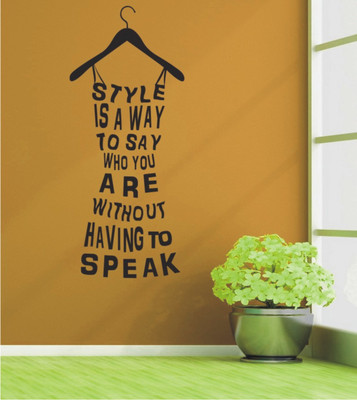 Wall Guru Home Decor Wall Sticker Sticker Pack Of 1 Black Buy