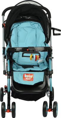 

BabyMate FLAMINGO -BLACK & BLUE STROLLERS -217 Stroller Cum Rocker(Multi, Multicolor)