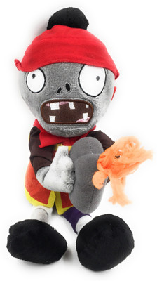 

24x7 Plants Vs Zombies Soft Toy Orange Zombie Eating Plants - 12 Inches ~ Pillow ~ Plush Toy - 12 inch(Multicolor)