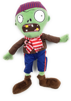 

24x7 Plants Vs Zombies Soft Toy Purple Zombie With Beanie And Scarf - 12 Inches ~ Pillow ~ Plush Toy - 12 inch(Multicolor)