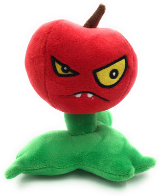 

24x7 Plants Vs Zombies Soft Toy Red Chilly - 7 Inches ~ Pillow ~ Plush Toy - 7 inch(Multicolor)