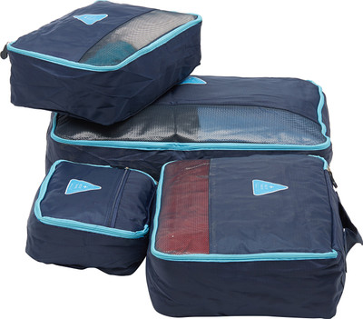 

EZ Life Travel Essentials Organizer(Blue)