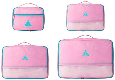 

EZ Life Travel Essentials Organizer(Pink)