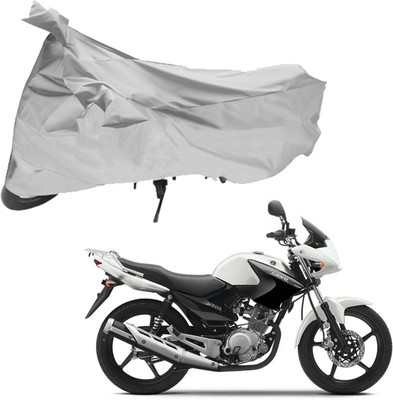 

Purpleheart Two Wheeler Cover for Yamaha(YBR 125, Silver)