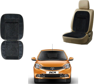 AUTO PEARL Polyester, Cotton Seating Pad For  Tata Zica(Front Seats Grey)