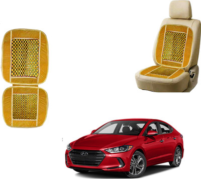 AUTO PEARL Polyester, Cotton Seating Pad For  Hyundai Elantra(Front Seats Beige)