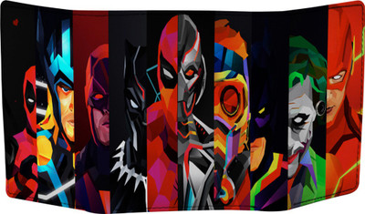 

Fashionduet Men Multicolor Genuine Leather Wallet(11 Card Slots), Multicolor-089