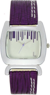 Gopal Retail Purple Strap Square Dial Casual Looking Watch  - For Girls   Watches  (Gopal Retail)
