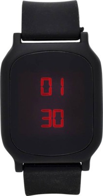Gopal Retail Sporty Look Full Black Frame contemporary Dial LED Watch  - For Boys   Watches  (Gopal Retail)