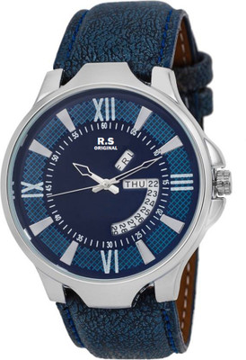 

R S Original RSO-336 BLUE DAY & DATE TIME series Watch - For Boys