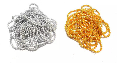 

BestUBuy Ball chain combo silver and gold - 5 pieces each