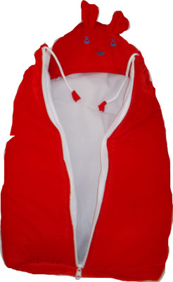 

CHHOTE SAHEB KH0086 BABY CARRY BAG HOOD CRIB(VELVET, POLYFIBER, COTTON, Red)