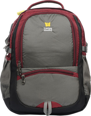 

Liviya SB-1206 37 L Backpack(Red)