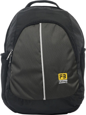 

FB Fashion SB-488 23 L Backpack(Grey, Black), Black;grey