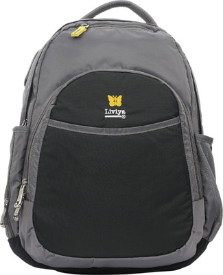 

Liviya SB-1120 23 L Backpack(Black, Grey)