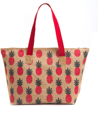 

H&B BCH-Pineapple-Red Waterproof Multipurpose Bag(Red, 13 inch)