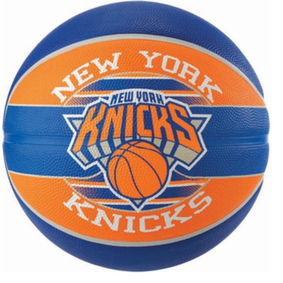

SPALDING Team New York Knicks Basketball - Size: (Pack of 1, Orange, Blue