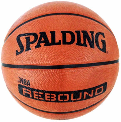 

SPALDING Rebound NBA Basketball - Size: (Pack of 1, Brown, Brick