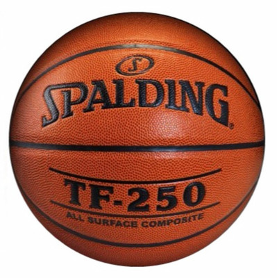 

SPALDING TF 250 Basketball - Size: (Pack of 1, Brown, Brick