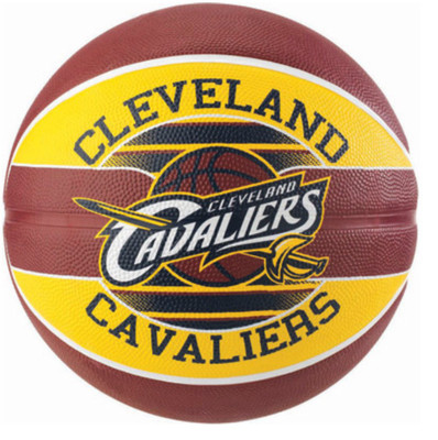 

SPALDING Cavaliers Basketball - Size: (Pack of 1, Yellow, Brown, Yellow;brick