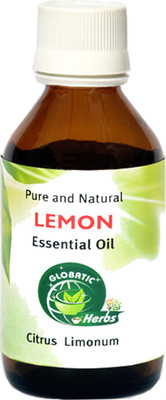 Globatic Herbs LEMON Oil (Citrus limonum)100% Natural and Pure(30 ml)
