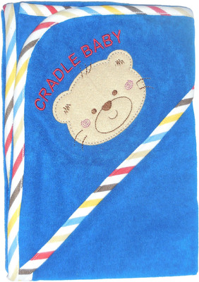

Cradle Togs Cotton 00 GSM Bath Towel Set(Blue)