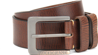

Woodland Men Casual Brown Genuine Leather Belt