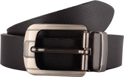 

Exotique Men Black Genuine Leather Belt