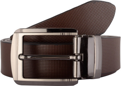 

Exotique Men Brown Genuine Leather Belt