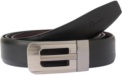 

Newhide Men Formal Black Genuine Leather Reversible Belt, Black;brown