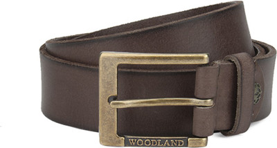 

Woodland Men Casual Brown Genuine Leather Belt