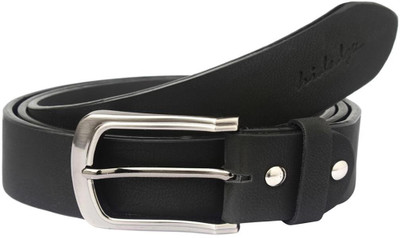

Hidedge Men Formal Black Artificial Leather Belt