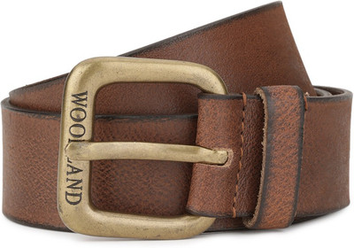 

Woodland Men Casual Brown Genuine Leather Belt