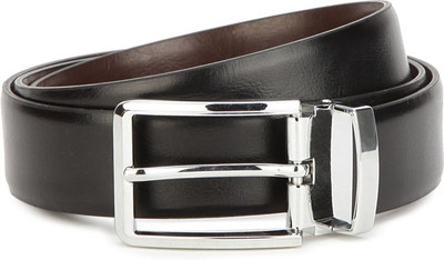 

Woods Men Formal Black, Brown Genuine Leather Belt